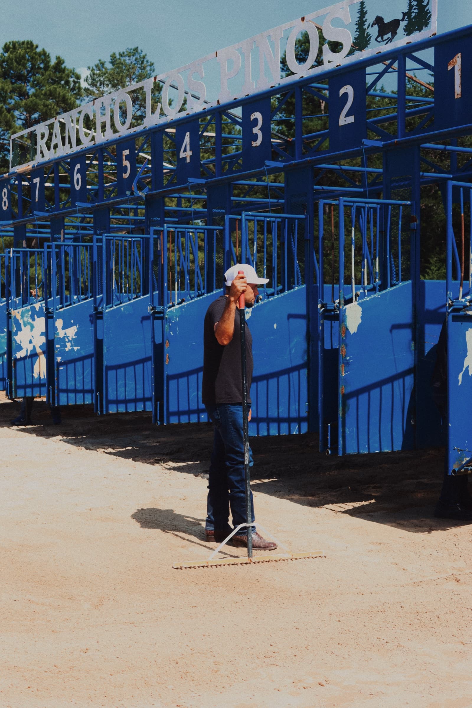 La pista — Rancho Los Pinos